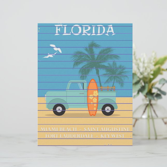 Floride : Papeterie de voyage (Debout devant)