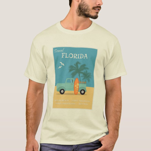 Floride : T-shirt Voyage (Devant)