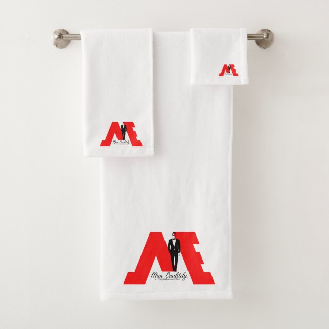 FloState Design "ME" Man Eruditely Towel Set (En situation)