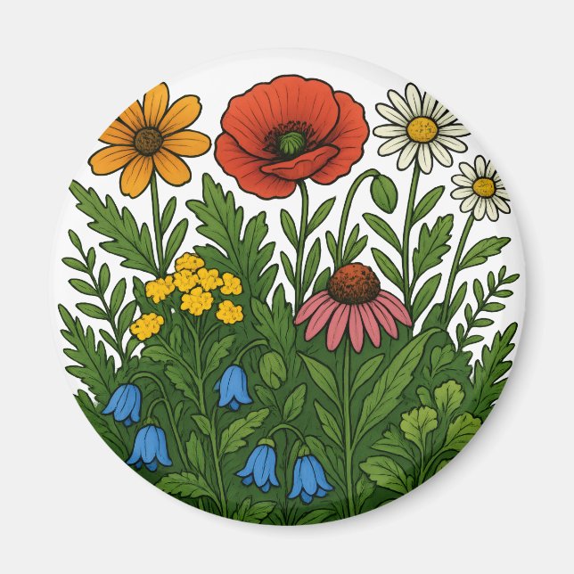 Flours magnet (Devant)