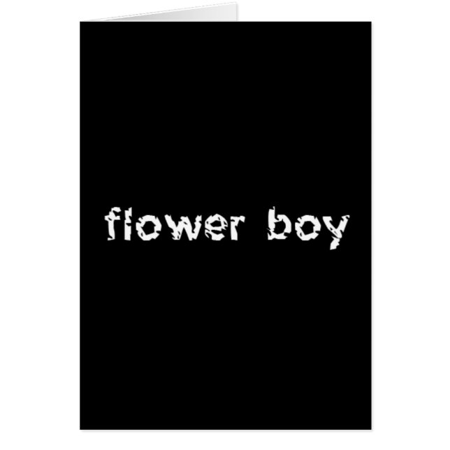 Flower Boy (Devant)