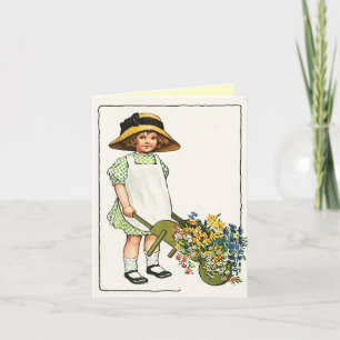 Flower Girl Request Card Cartes Invitation Invitat