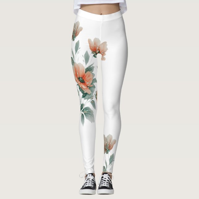 flower legging (Devant)