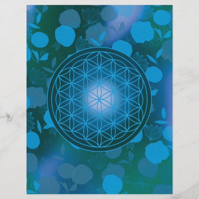 flower of life, chakra,zen,sacred geometric, (Devant)