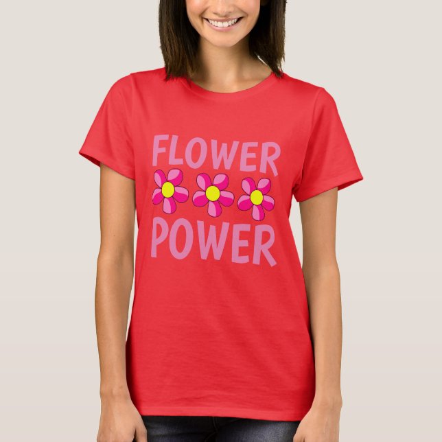 FLOWER POWER Dames Robe Sweat - shirt à capuche (Devant)