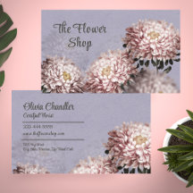 Flower Shop Florist Carte de visite professionnel