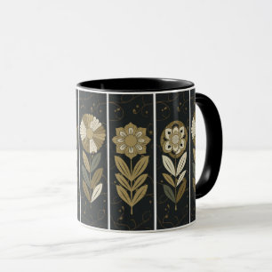 flowers coffee mug