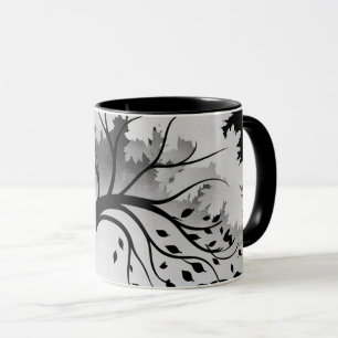 flowers coffee mug