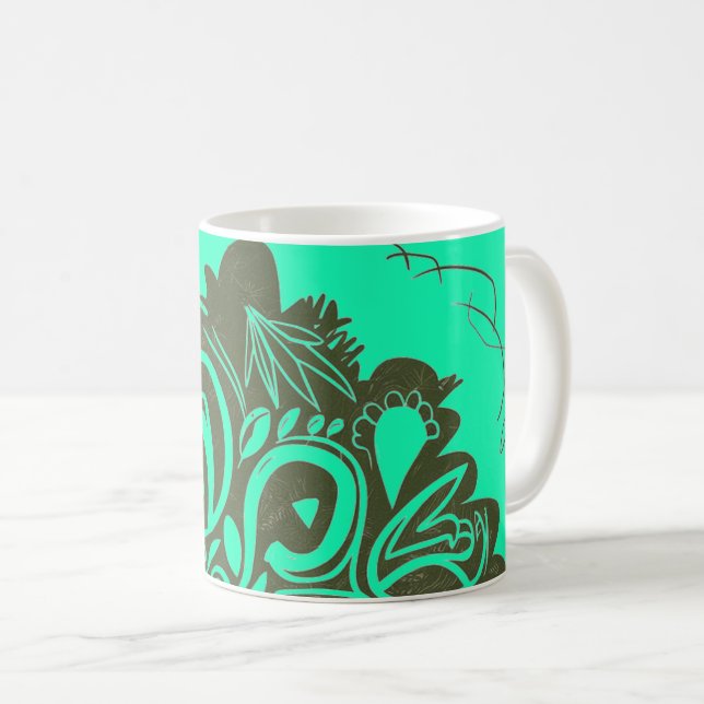 flowers coffee mug (Devant droit)
