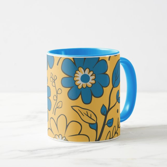 flowers coffee mug (Devant droit)