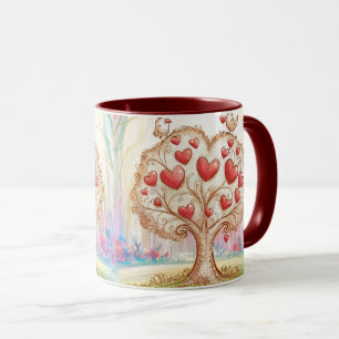 flowers coffee mug