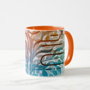 flowers coffee mug