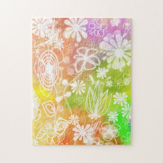 Flowers Jigsaw Puzzle Colorful Spring (Vertical)
