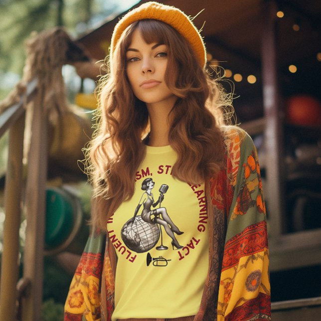 FLUENT DANS SARCASM ENCORE APPRENDRE TACT T-shirt (Rock our 'FLUENT IN SARCASM' tee - perfect diplomacy with a dash of irony!)