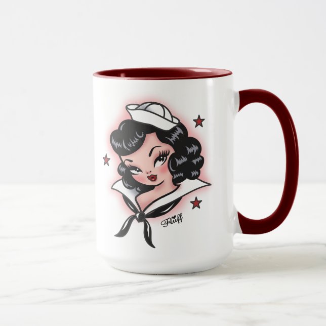 Fluff Suzy Sailor Mug (Droite)