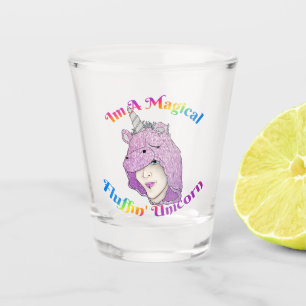 Fluffin magique Unicorne Verre de tir