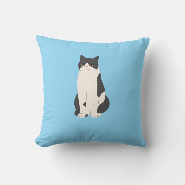 Fluffy Cat Coussin (Recto)