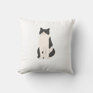 Fluffy Cat Coussin Personnaliser