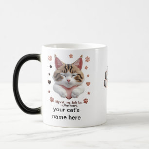 Fluffy Chat Coeur Mug - Morphy Magic Cup