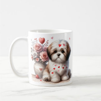 "Fluffy Love" Shih Tzu Mug