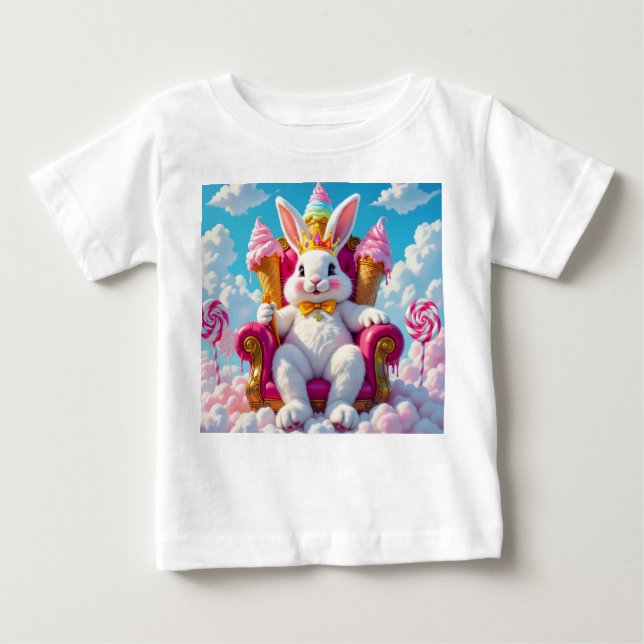 FluffyCloudConfections Baby T-Shirts (Devant)
