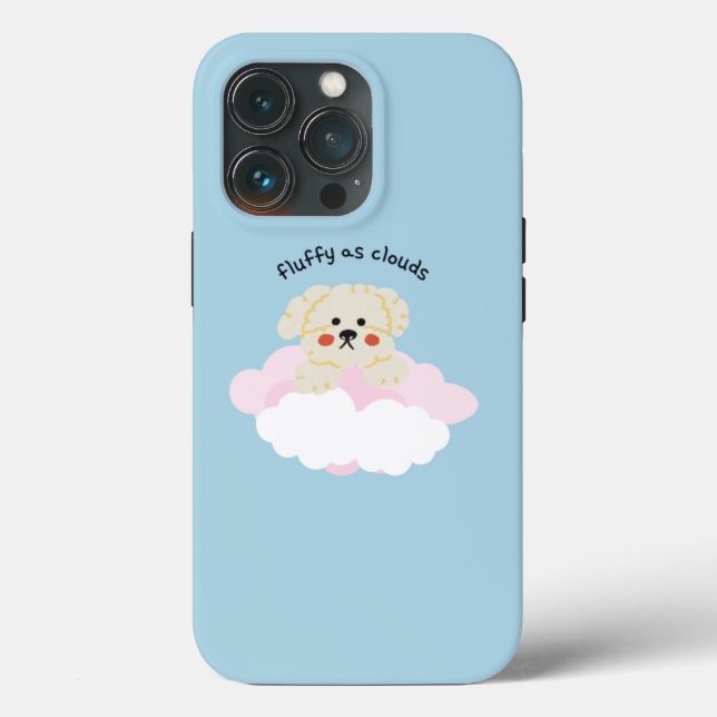 "FLUFY AS CLOUDS" Nouveau Coque mobile à vendre ! (Verso)