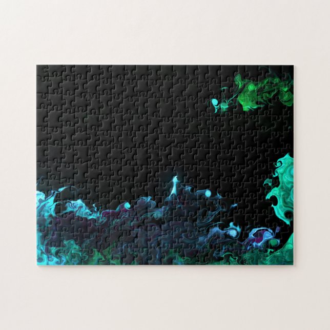 Fluide fumée flamme puzzle puzzle (Horizontal)