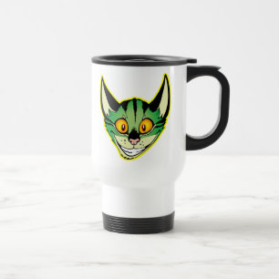 Fluorescent Cartographie Chat Commuter Mug