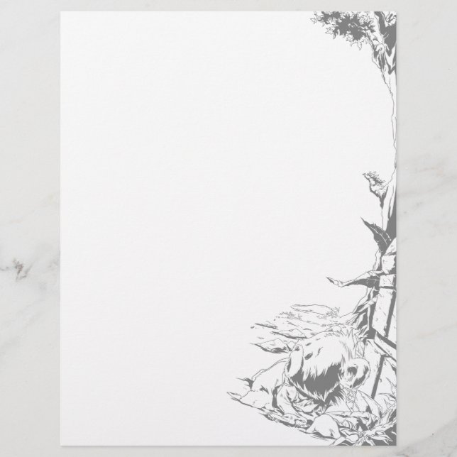 Flurier vers le bas (Devant)