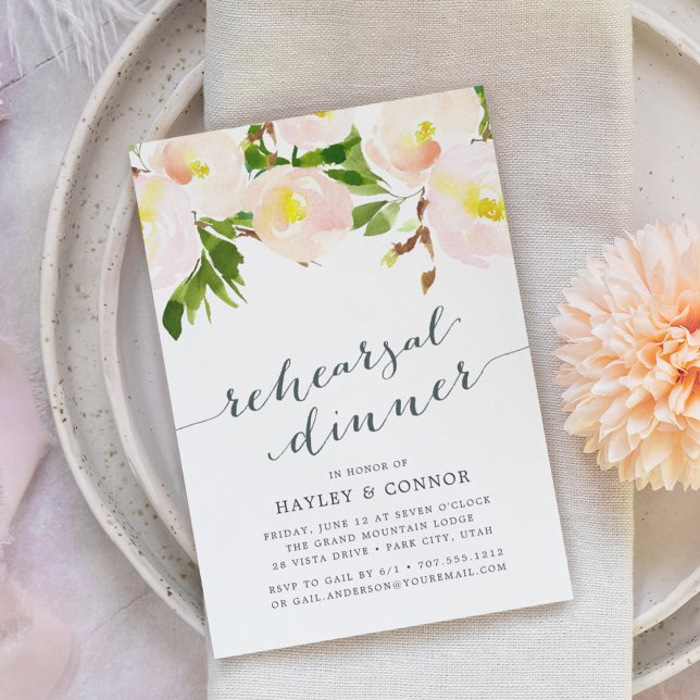 Flush de printemps | Invitation au dîner de répéti (Créateur téléchargé)