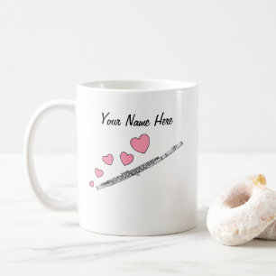 Flûte de mariage personnalisé Mug Flûtiste musicie