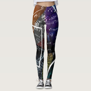 Flux d'algèbre : Leggings d'art mathématique