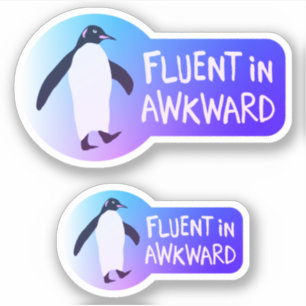 Flux dans la paire de stickers Awkward