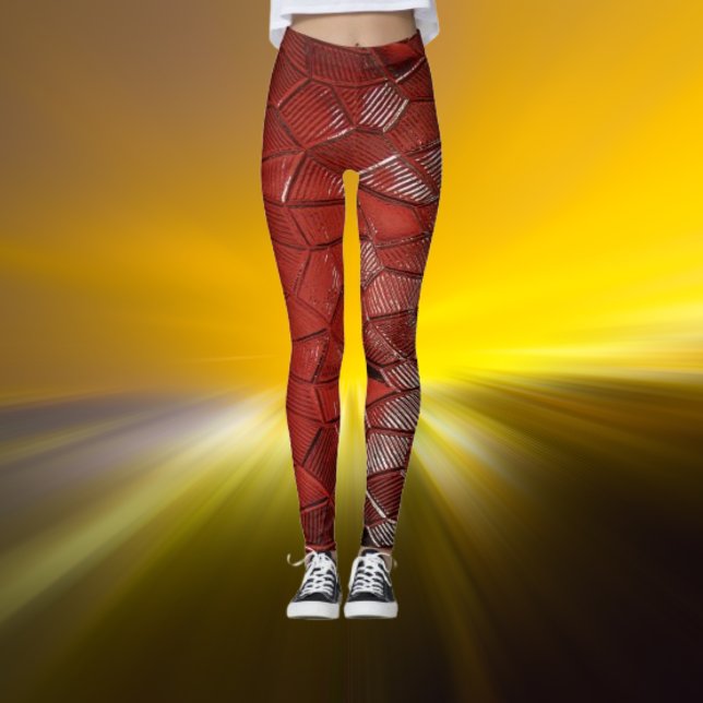 Flux de Crimson Leggings texturés (Créateur téléchargé)