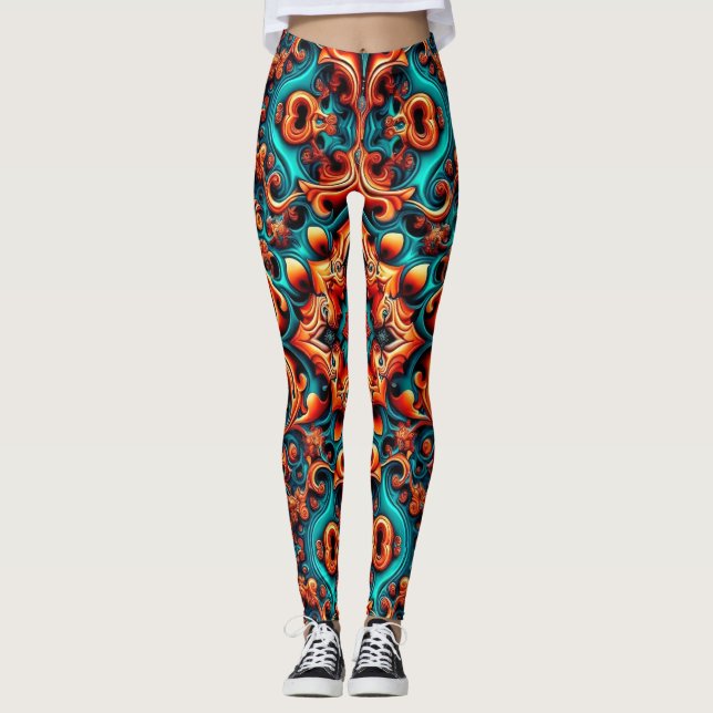 Flux des rivières - Leggings (Devant)