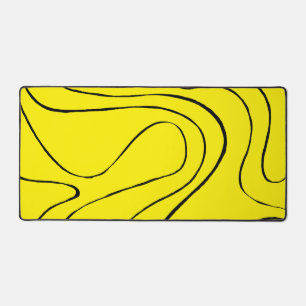 Flux et reflux 2 en noir et jaune