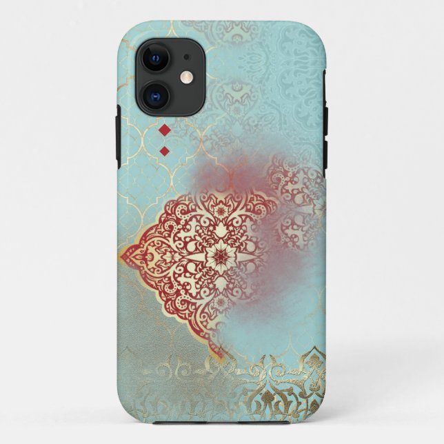 Flux oriental - coque iphone (Dos)