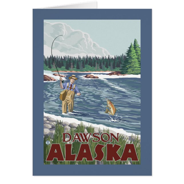Fly Fisherman - Dawson, Alaska (Devant)