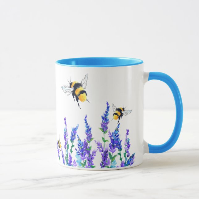Flying Bees Coffee Mug (Droite)
