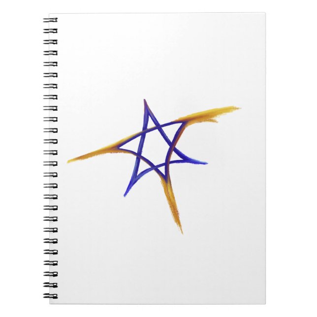 Flying Fiery Star of David Carnet (Devant)