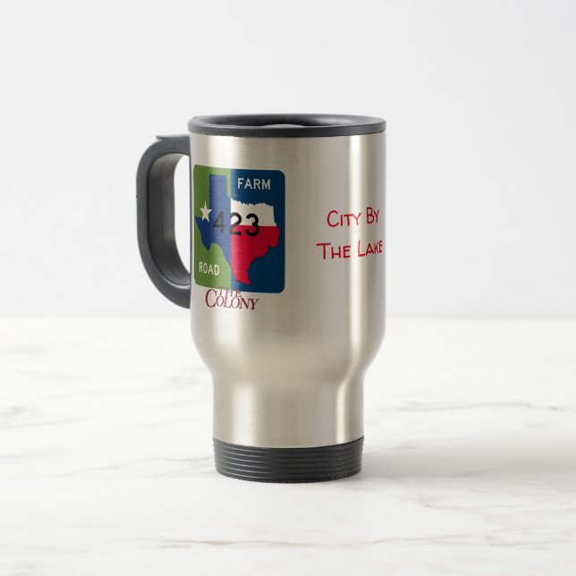 FM 423, The Colony, Texas, Travel Mug (Devant gauche)