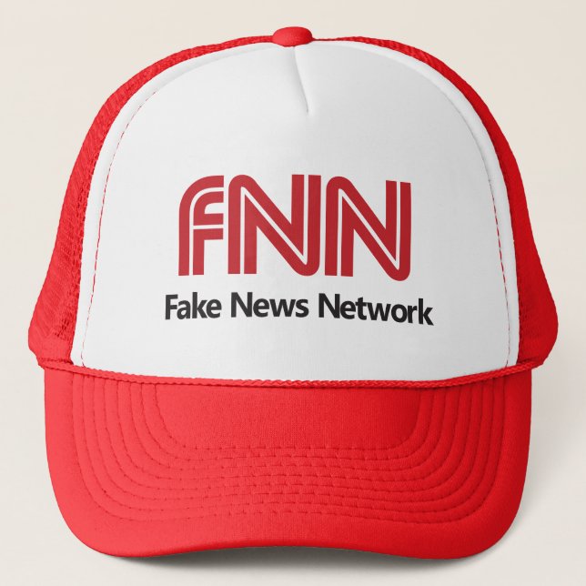 FNN Fake News Network Funny Casquette Ball Casquet (Devant)