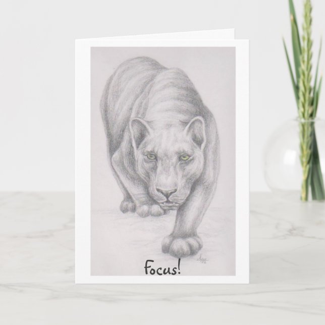 Focus ! carte de voeux (Devant)