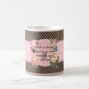 Foi Florale Polka Dot Mug