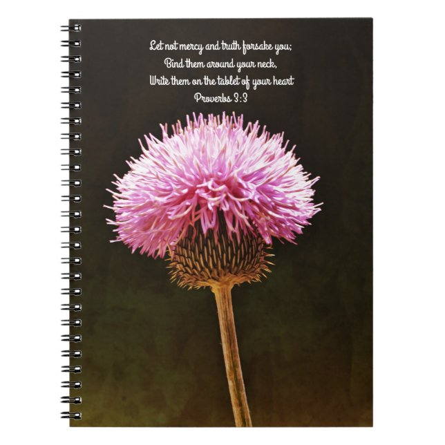 Foi Miséricorde Vérité Bible Verse Journal de priè (Devant)