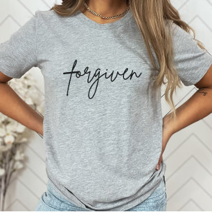 Foi Pardonnée Top, T-shirt chrétien religieux