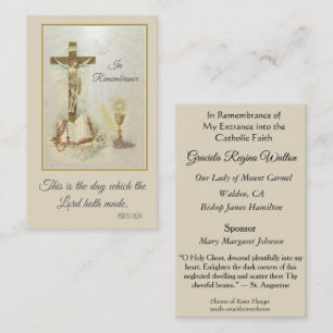 Foi sainte RCIA (100) de profession de cartes de