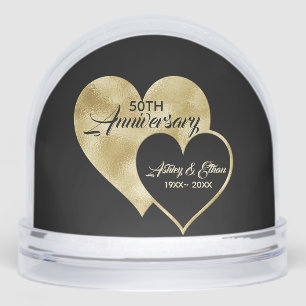 Foil Gold Heart 50e anniversaire