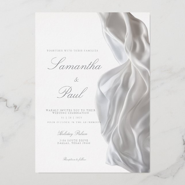 Foil Invitation (Recto)