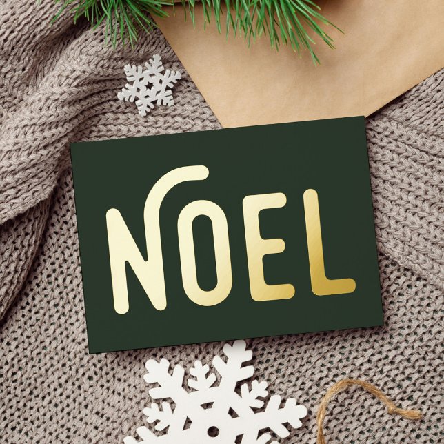 Foil Minimaliste Simple Noel Noël Vacances (Créateur téléchargé)